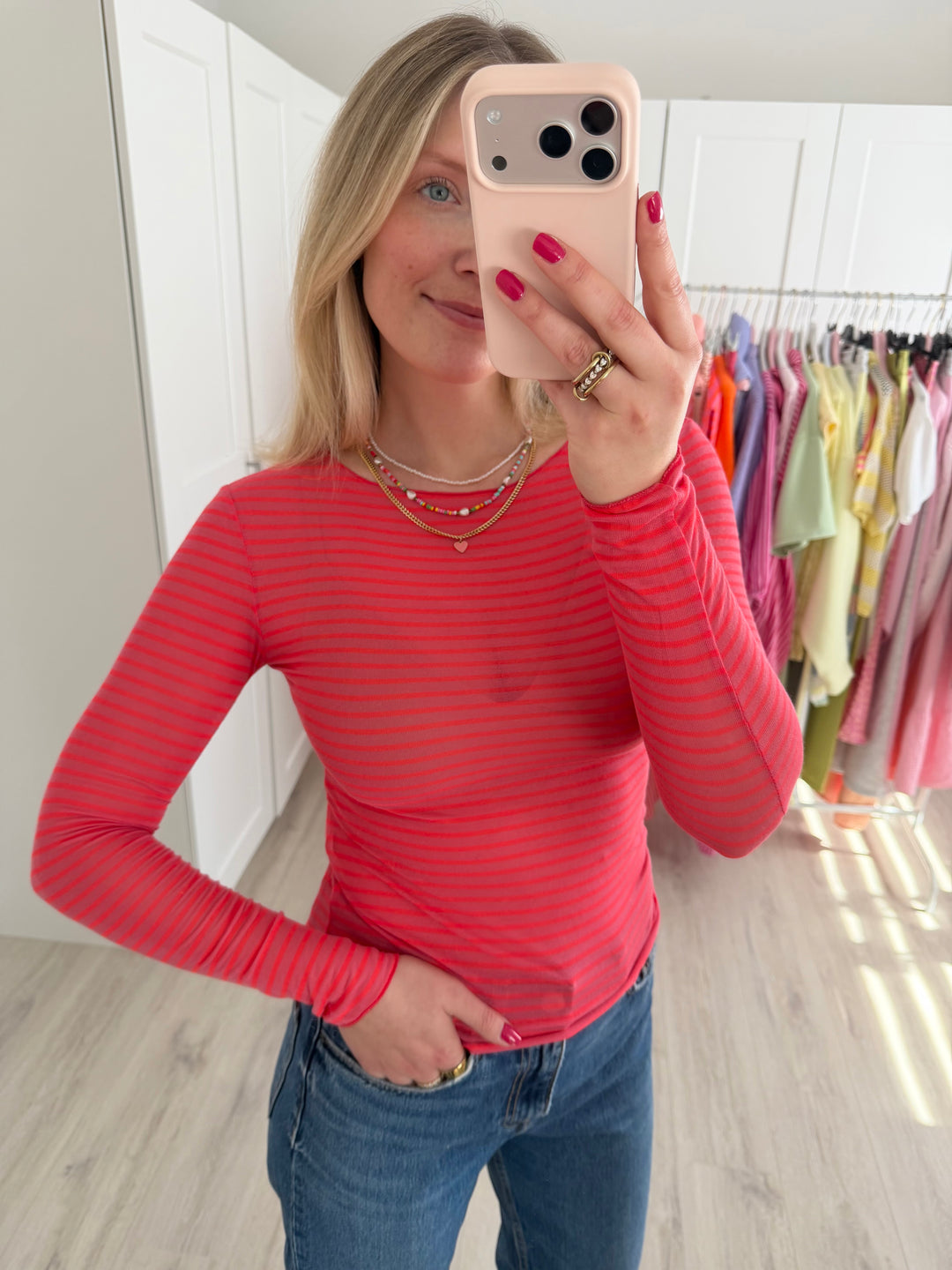 Striped Cashmere Longsleeve