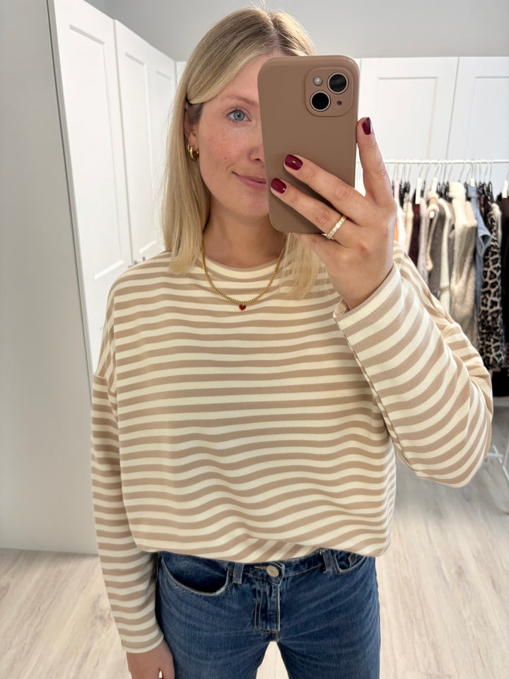 Happy Stripes Sweater (kurz)