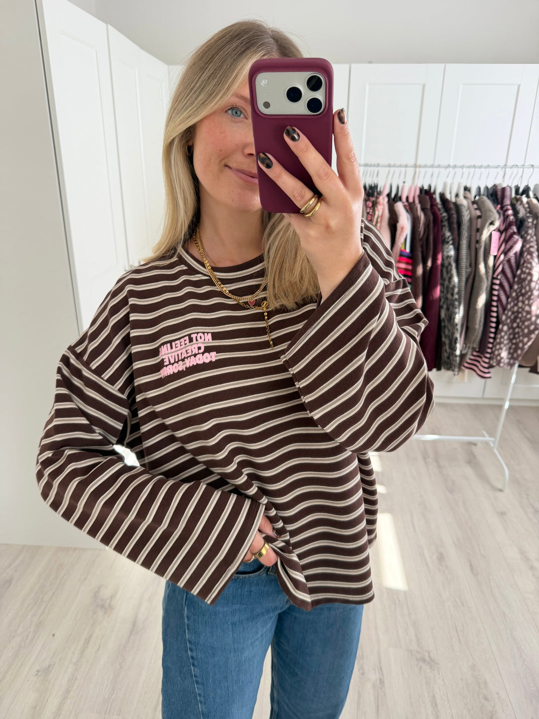 Not feeling creative Longshirt