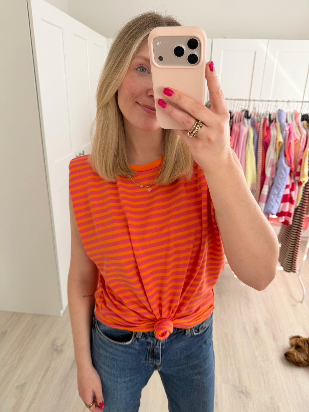 Shoulder Pad T-Shirt