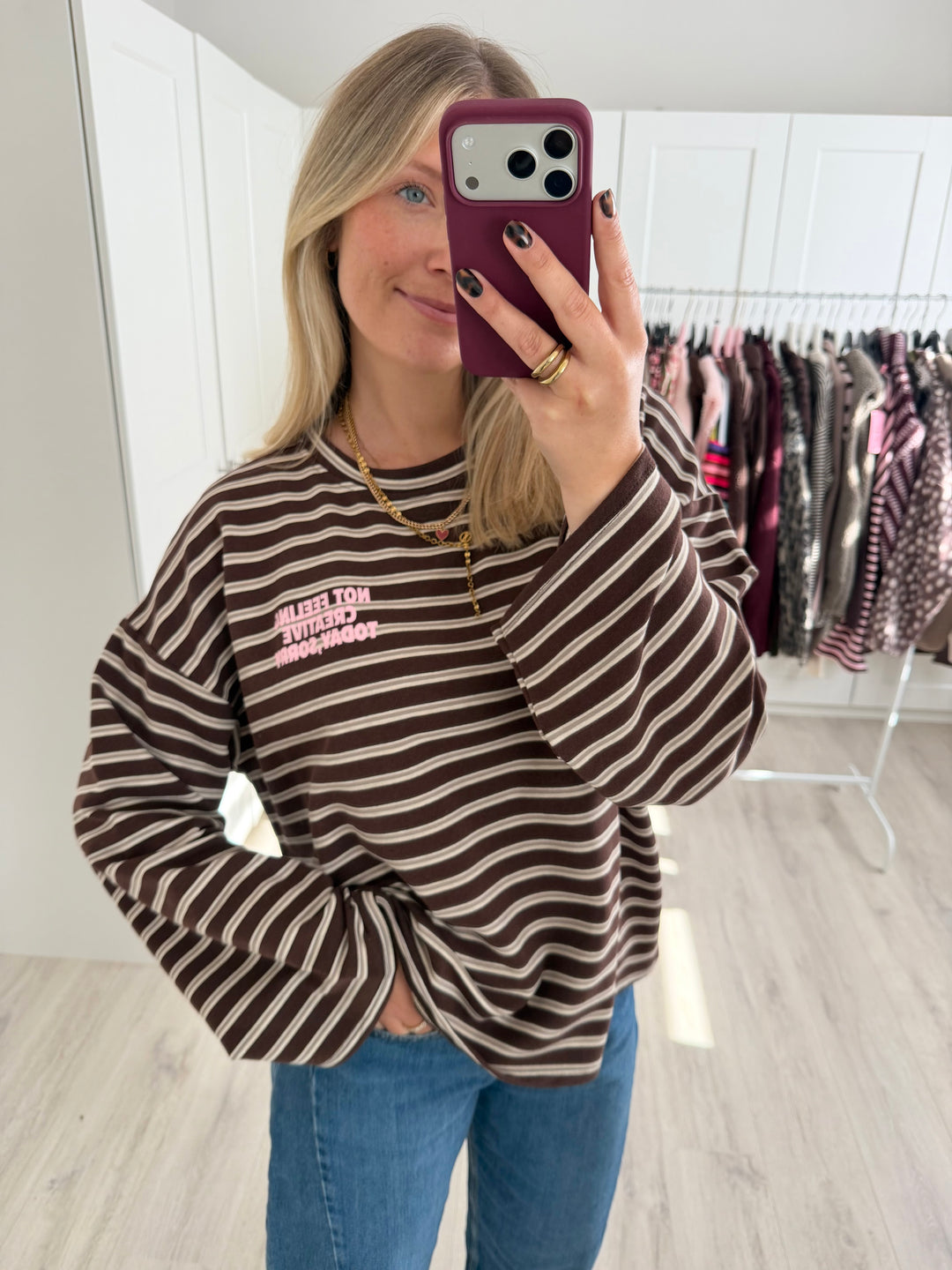 Not feeling creative Longshirt