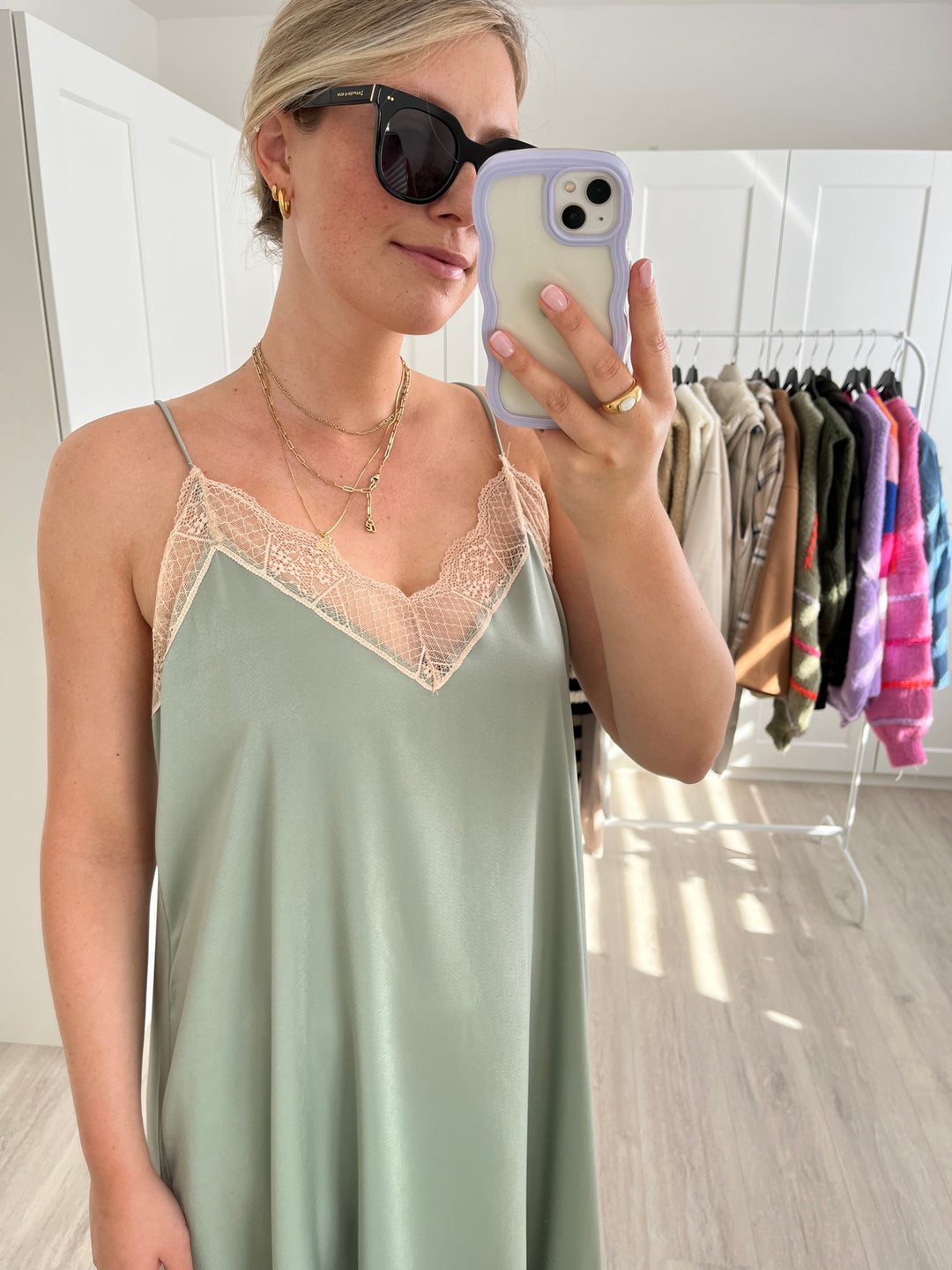 Kleid Dreamy - Salbei