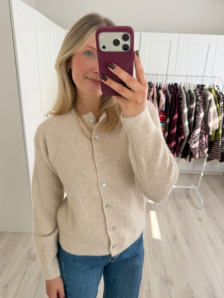 Basic Ripped Cardigan