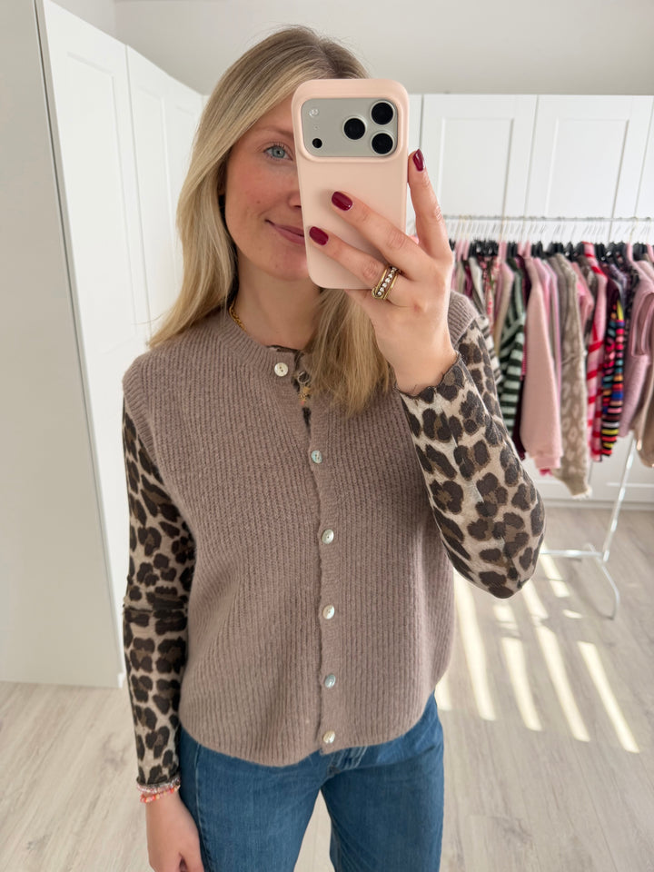 Ripped Knit Weste
