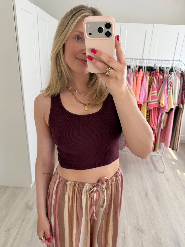 Ripped Crop Top