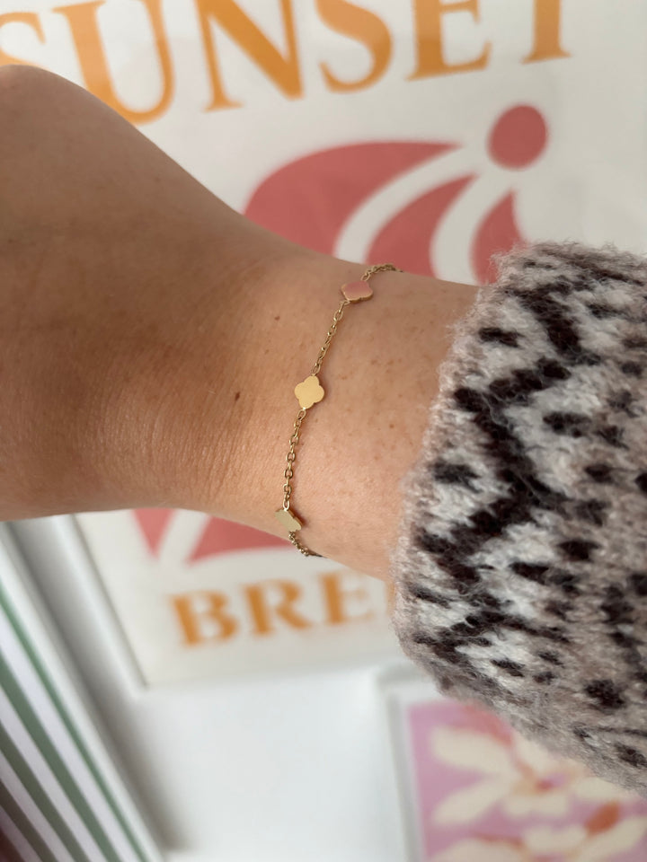 Kleeblatt Armband