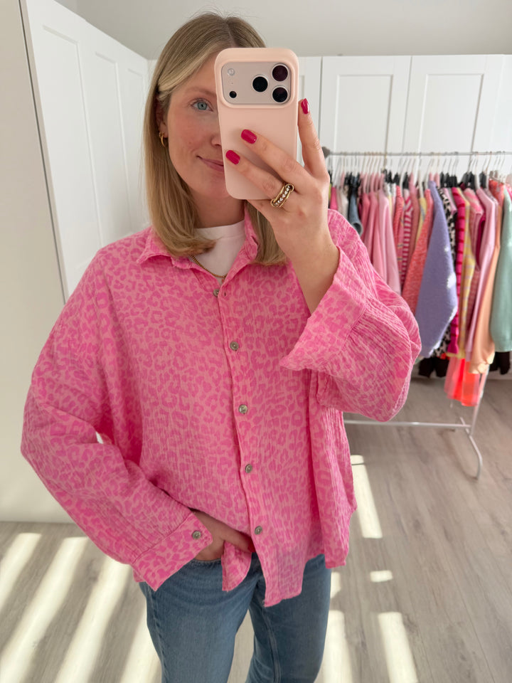 Musselinbluse Leo Love