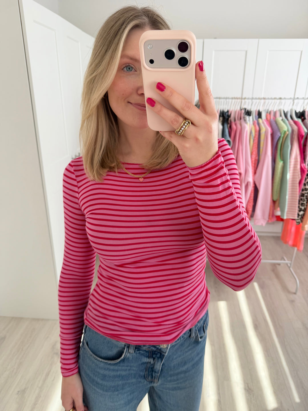 Striped Cashmere Longsleeve