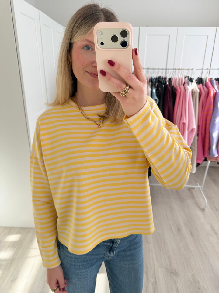 Happy Stripes Sweater (kurz)