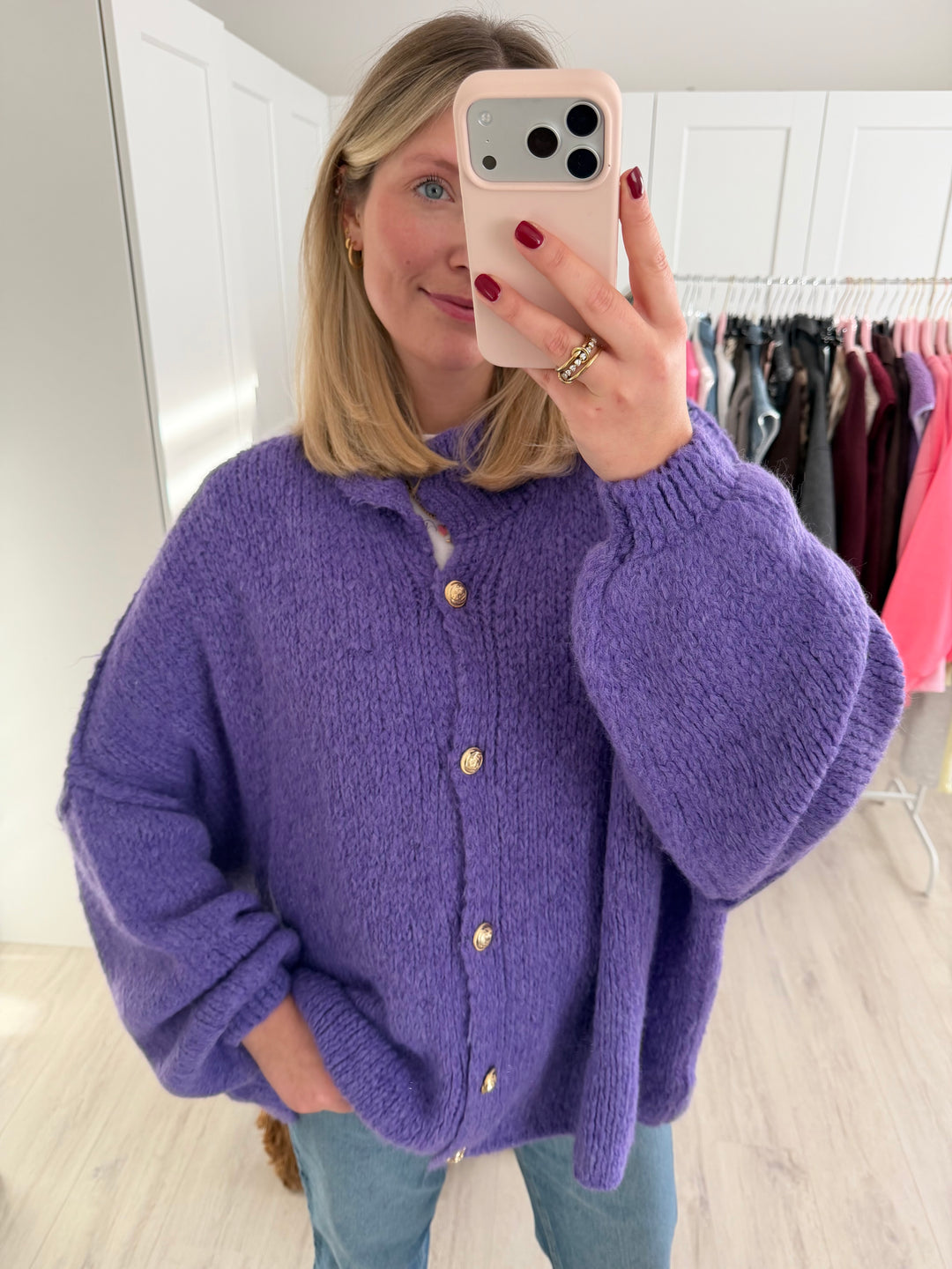 Cardigan So Cosy - Lila