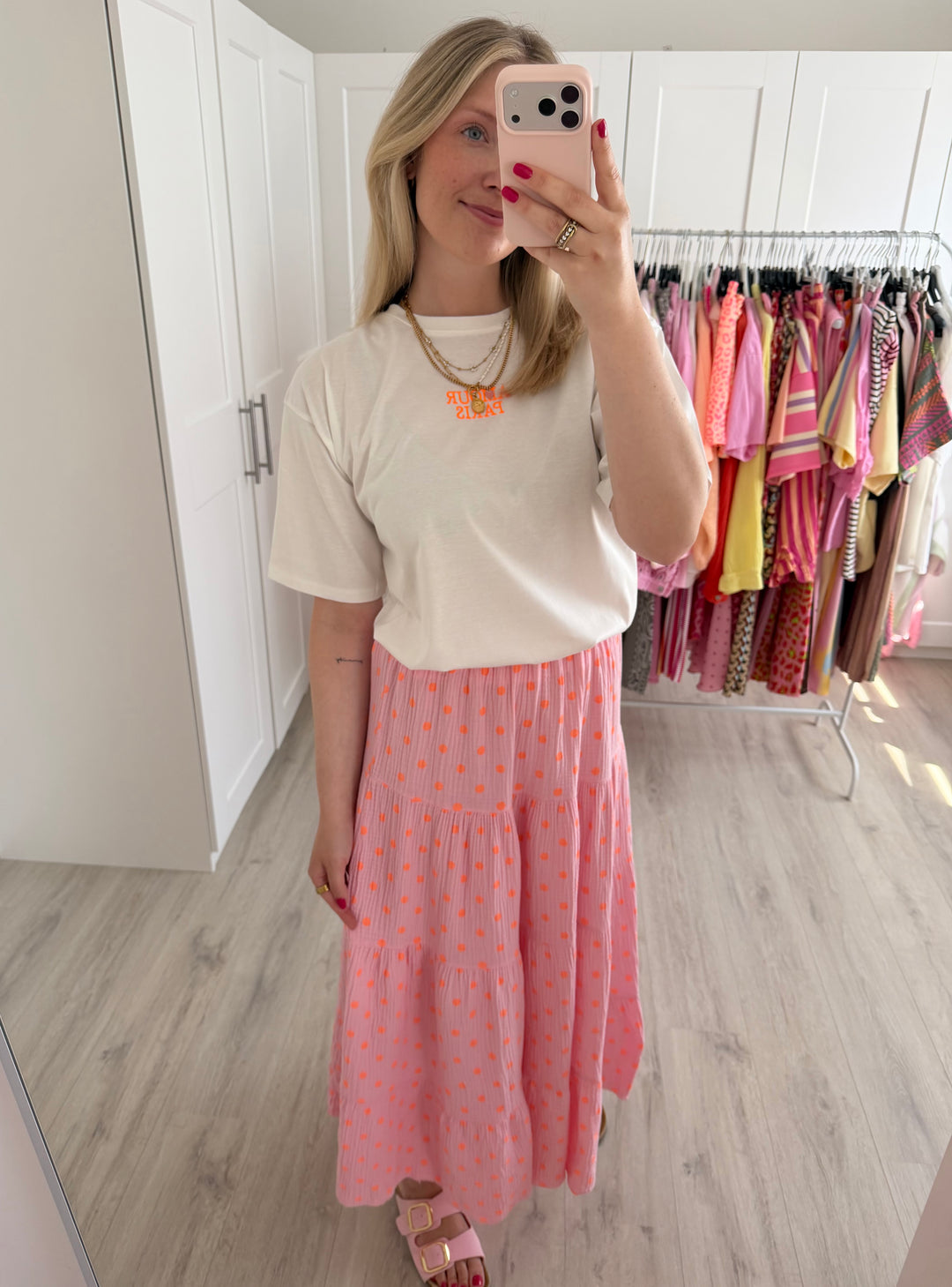 Polka Dots Musselinrock