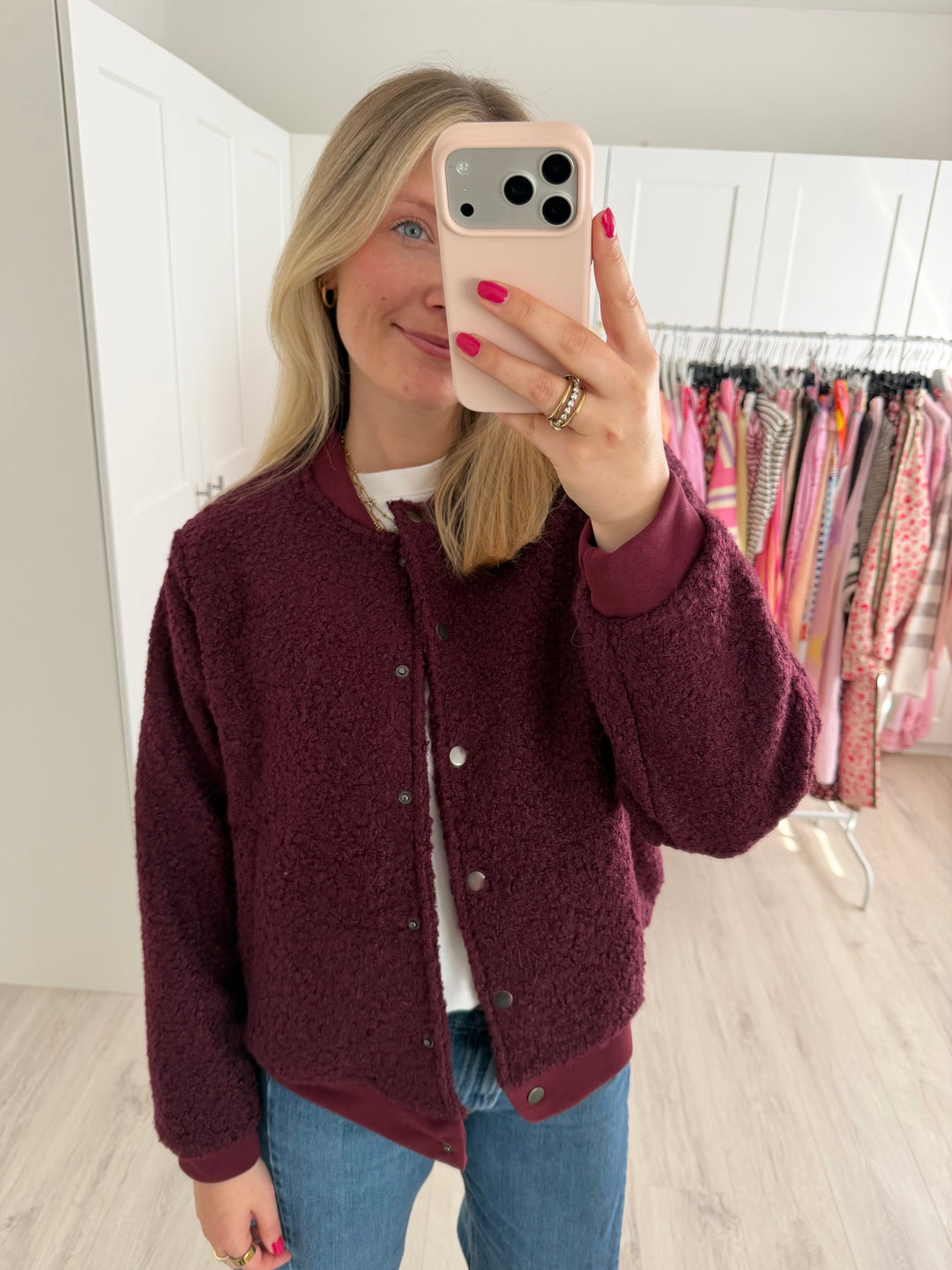 Teddy Bomberjacke