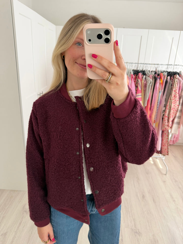 Teddy Bomberjacke