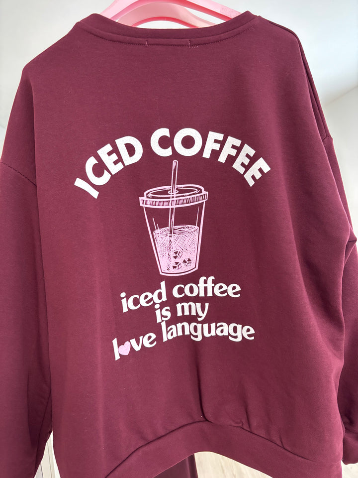Iced Coffee Sweater