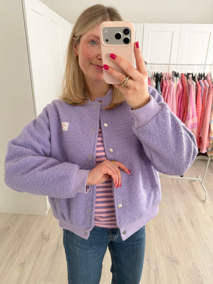 Teddy Bomberjacke Lovely