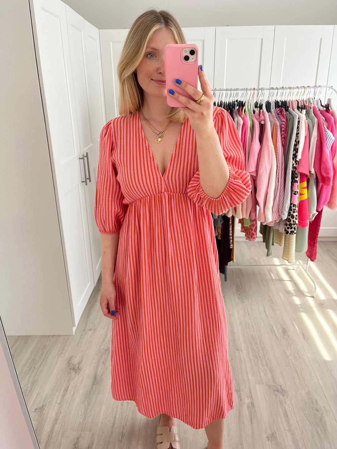 Musselinkleid Summer Mood - Gestreift
