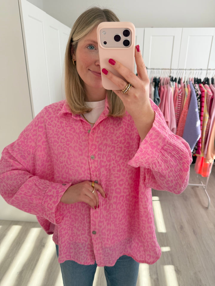 Musselinbluse Leo Love