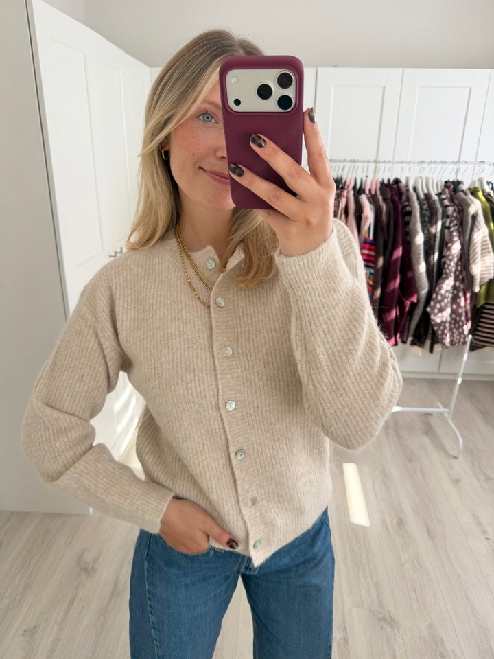 Basic Ripped Cardigan