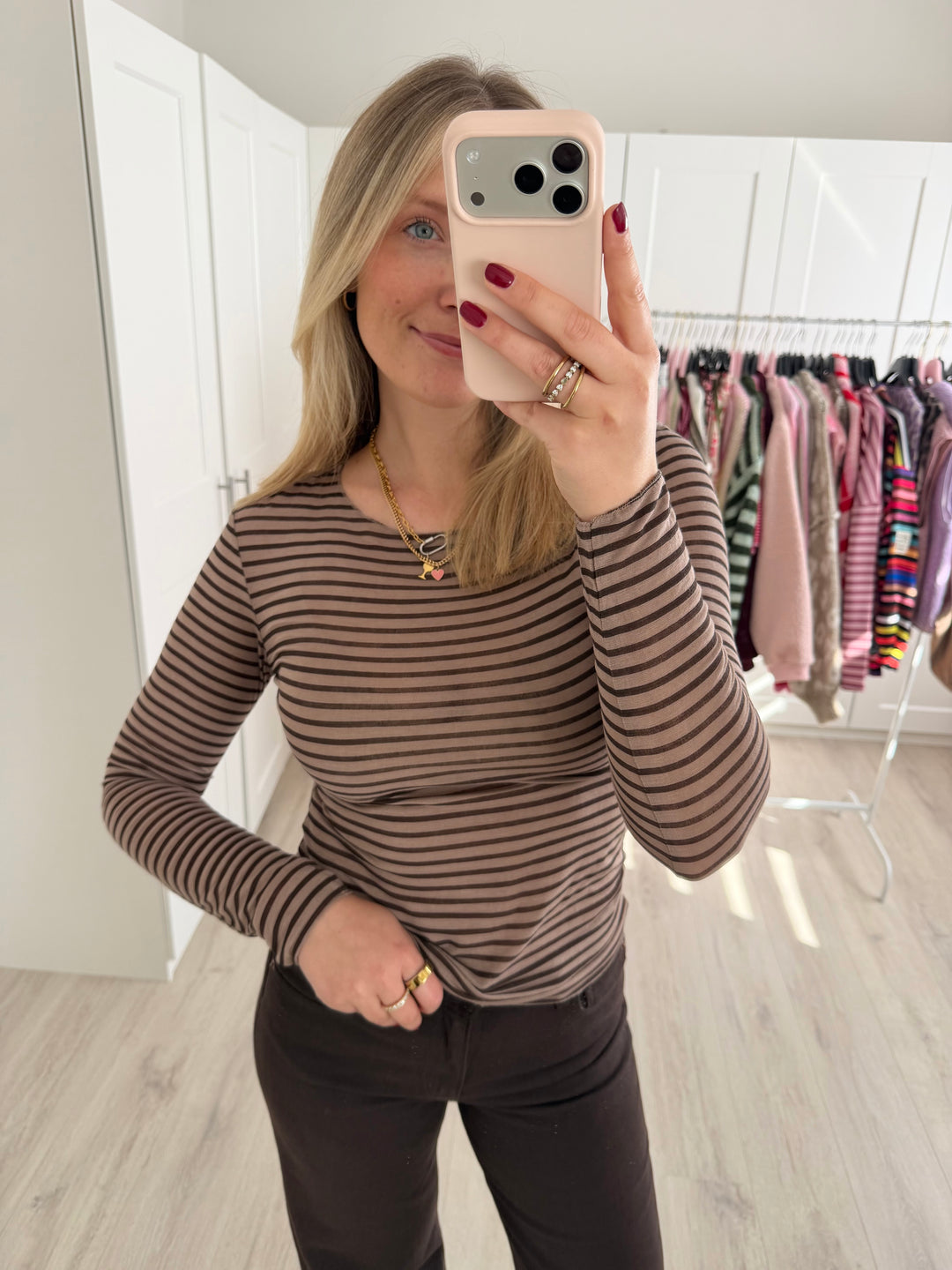 Striped Cashmere Longsleeve
