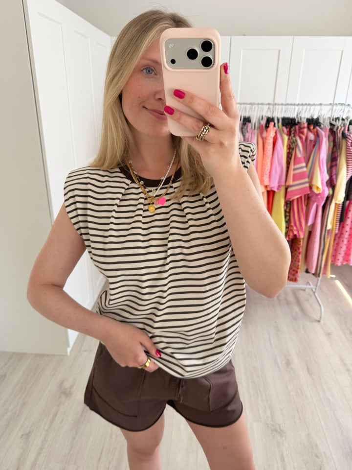 Heart Striped T-Shirt