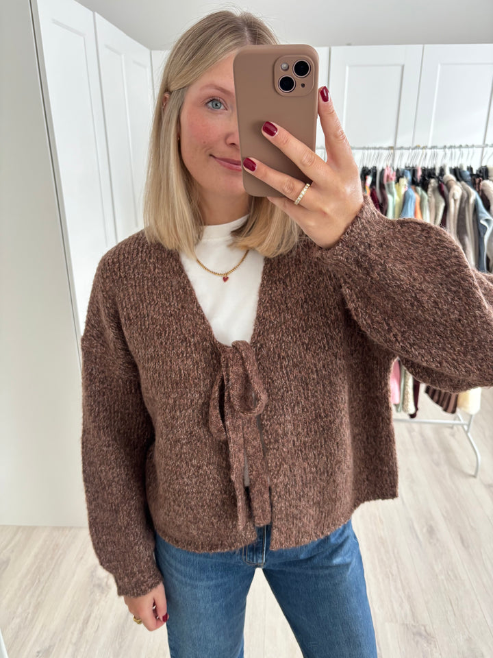 Chunky Knot Cardigan