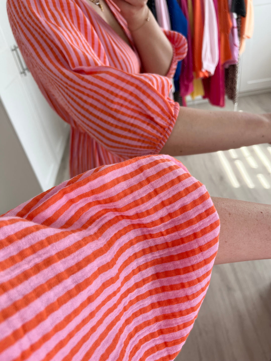 Musselinkleid Summer Mood - Gestreift