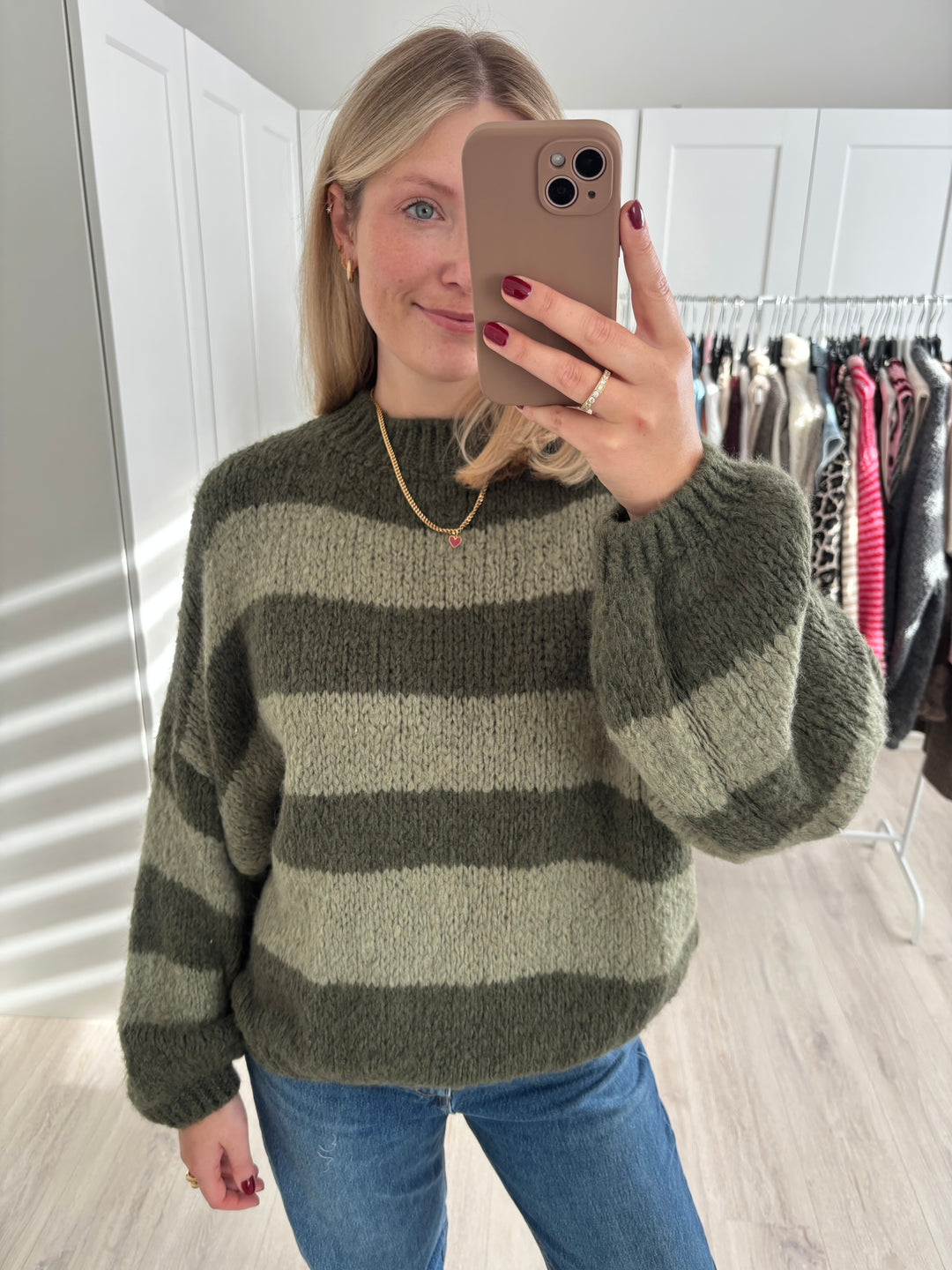 Bold Stripes Pullover