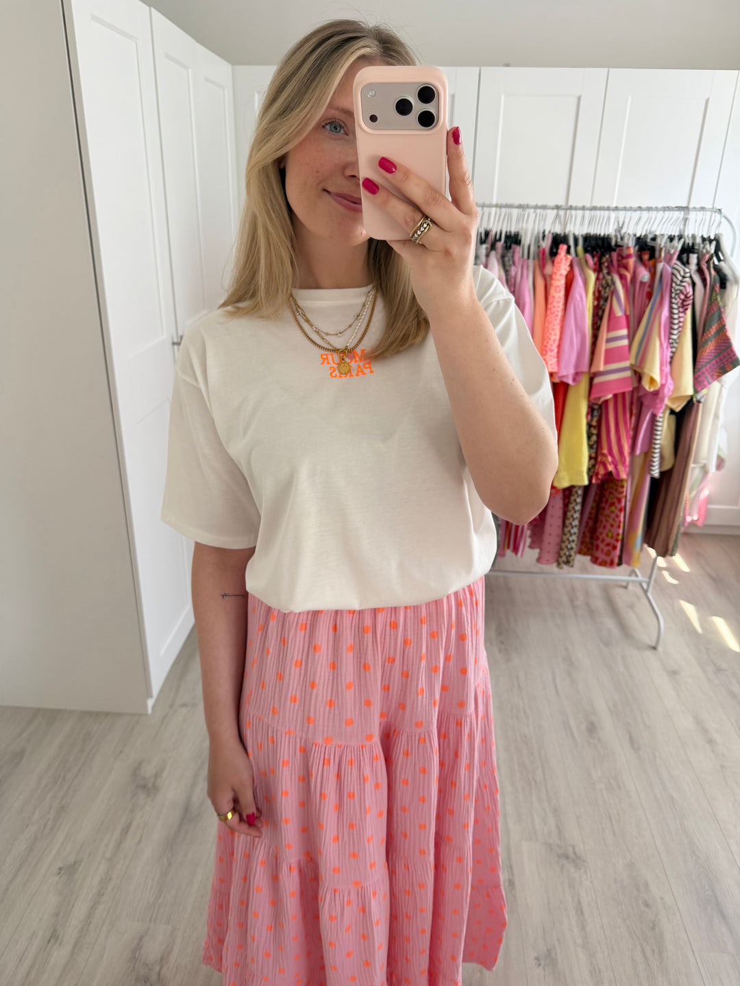 Polka Dots Musselinrock