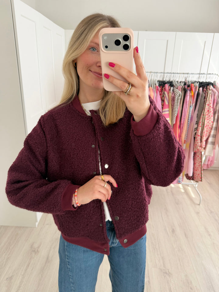 Teddy Bomberjacke