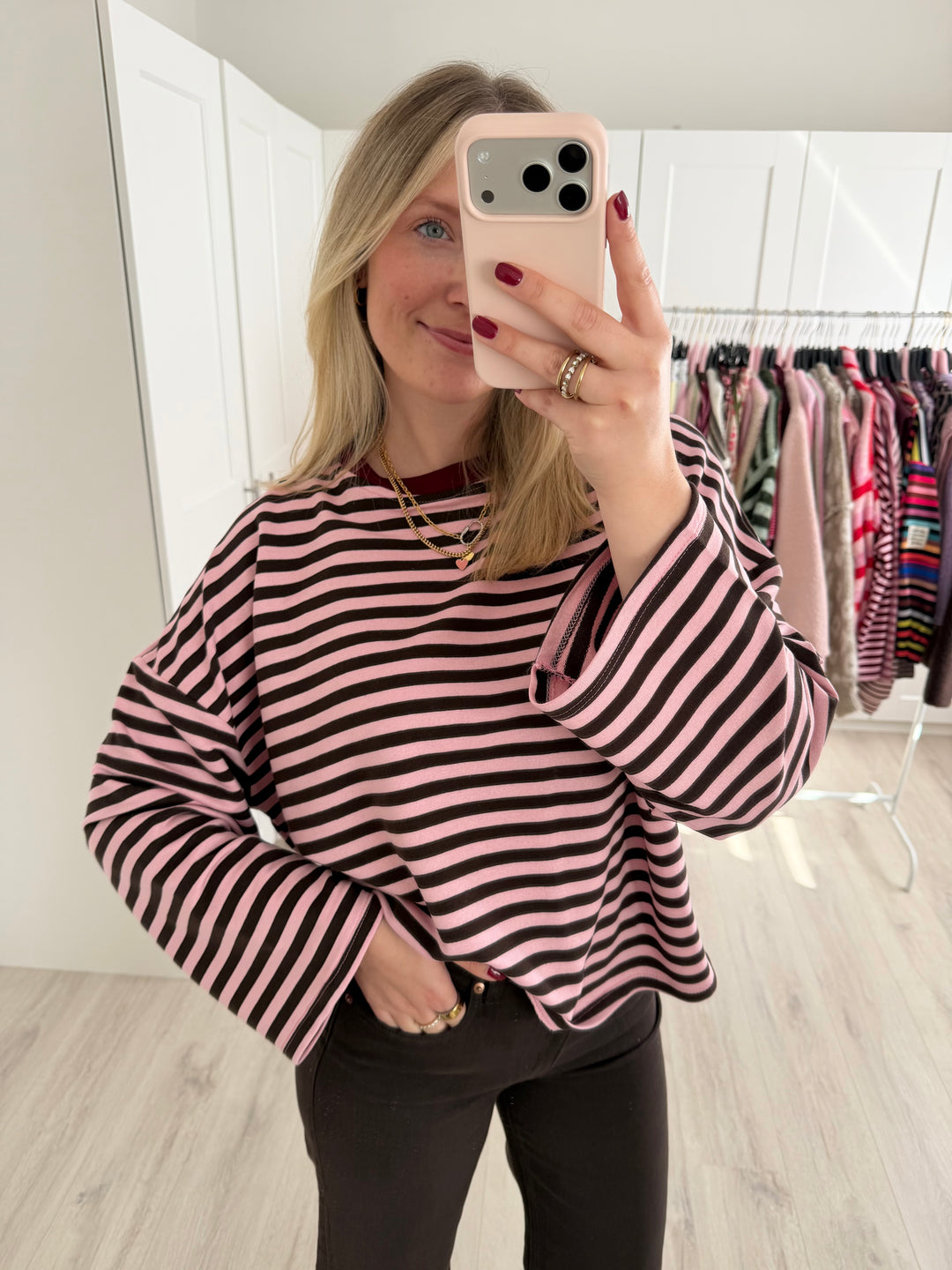Basic Striped Sweater