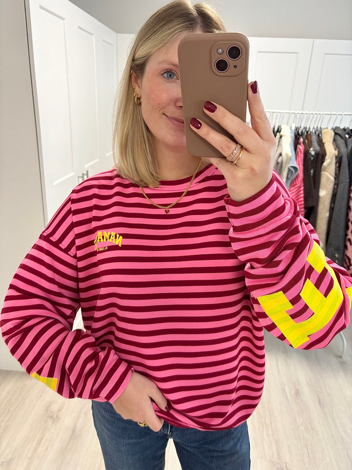 Namaste Stripes Sweater