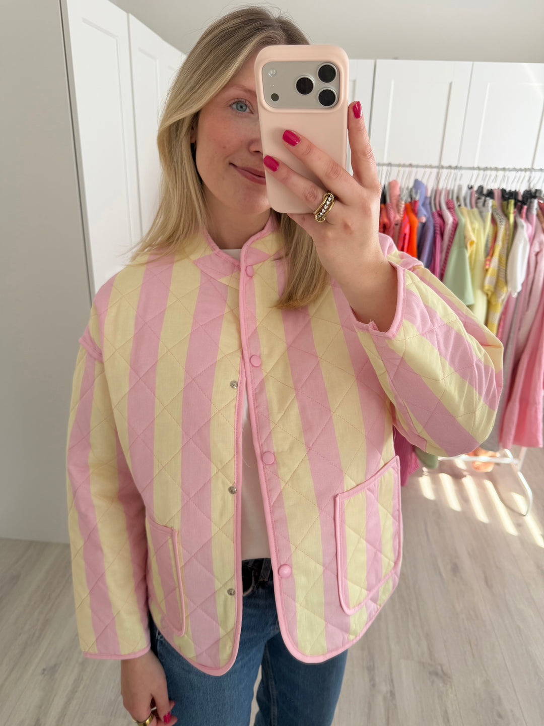 Bold Stripes Jacke