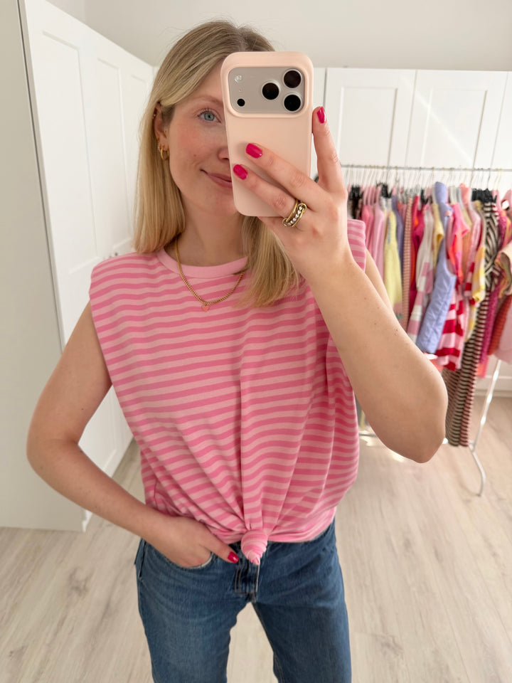 Shoulder Pad T-Shirt