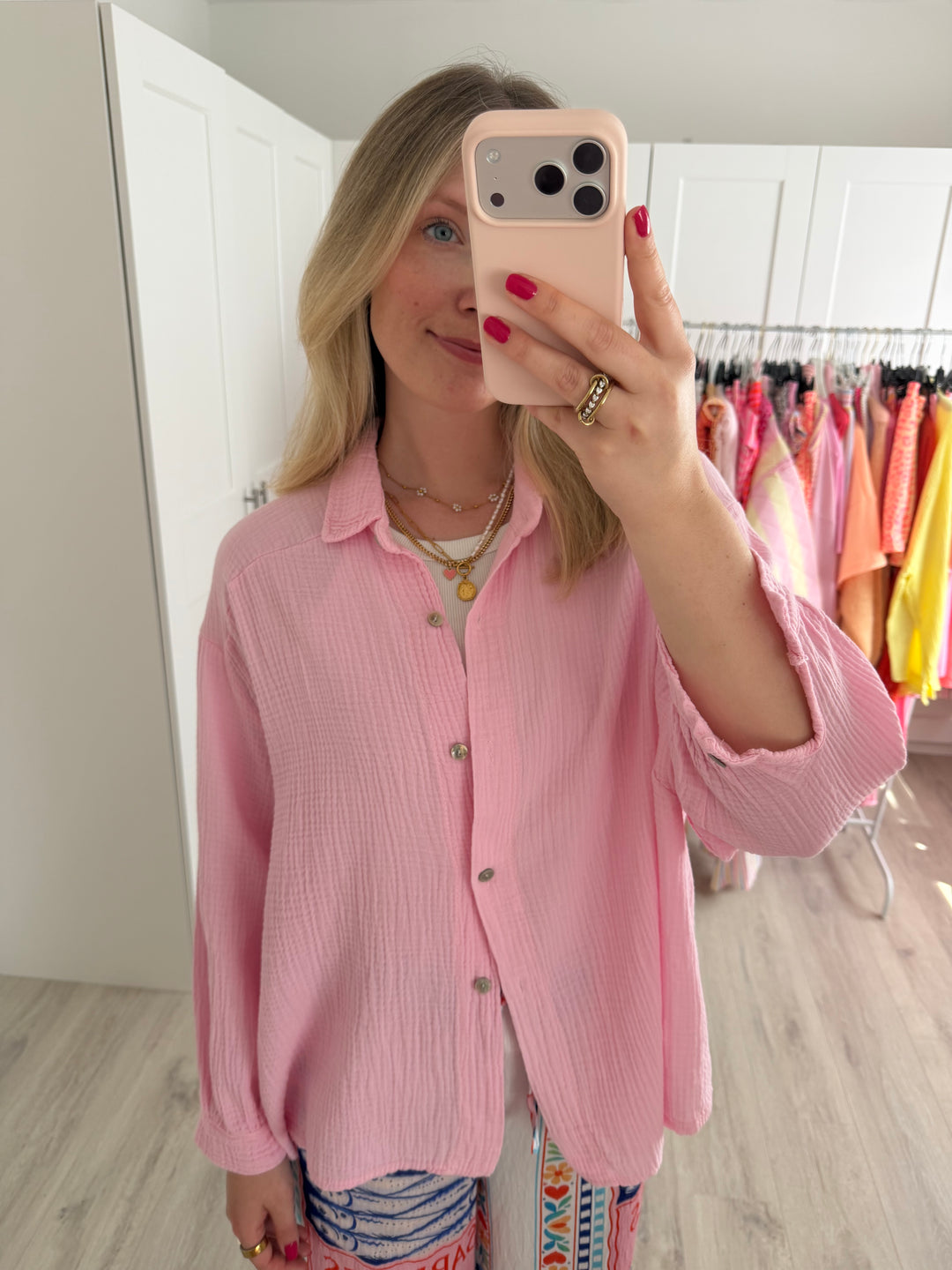 Musselinbluse Summer Time