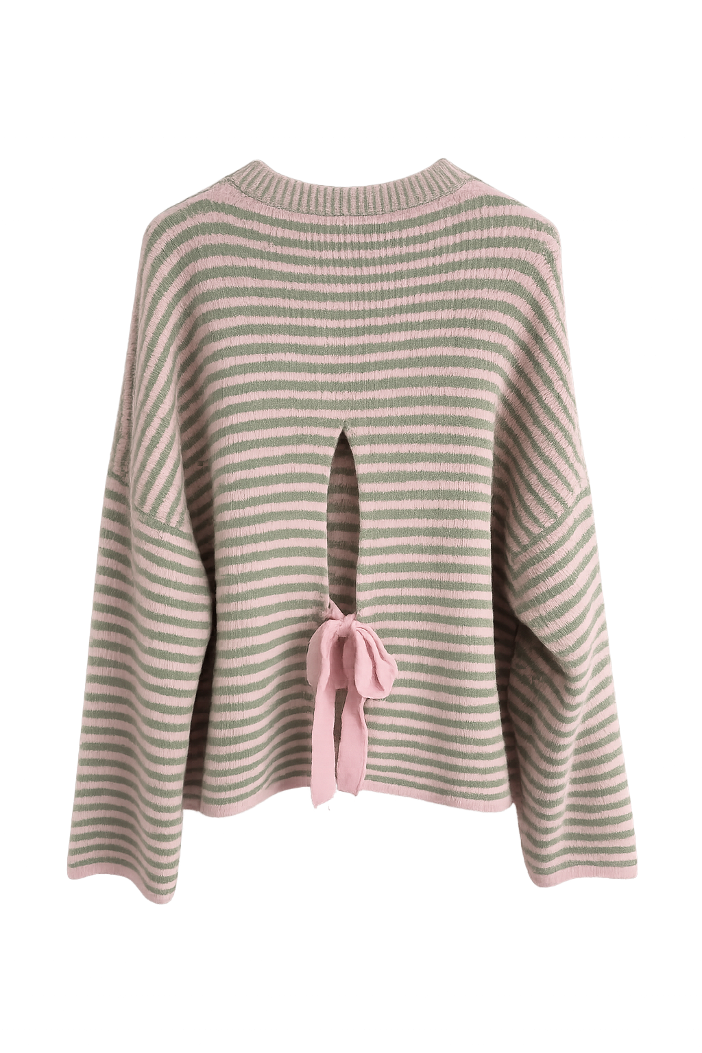 Bow Stripes Pullover