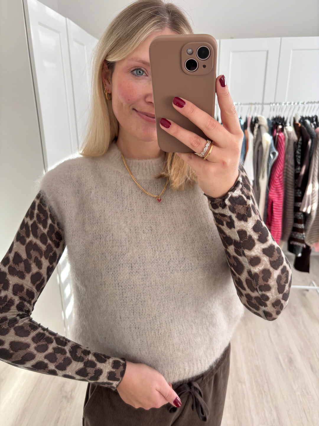 Chunky Mohair Pullunder