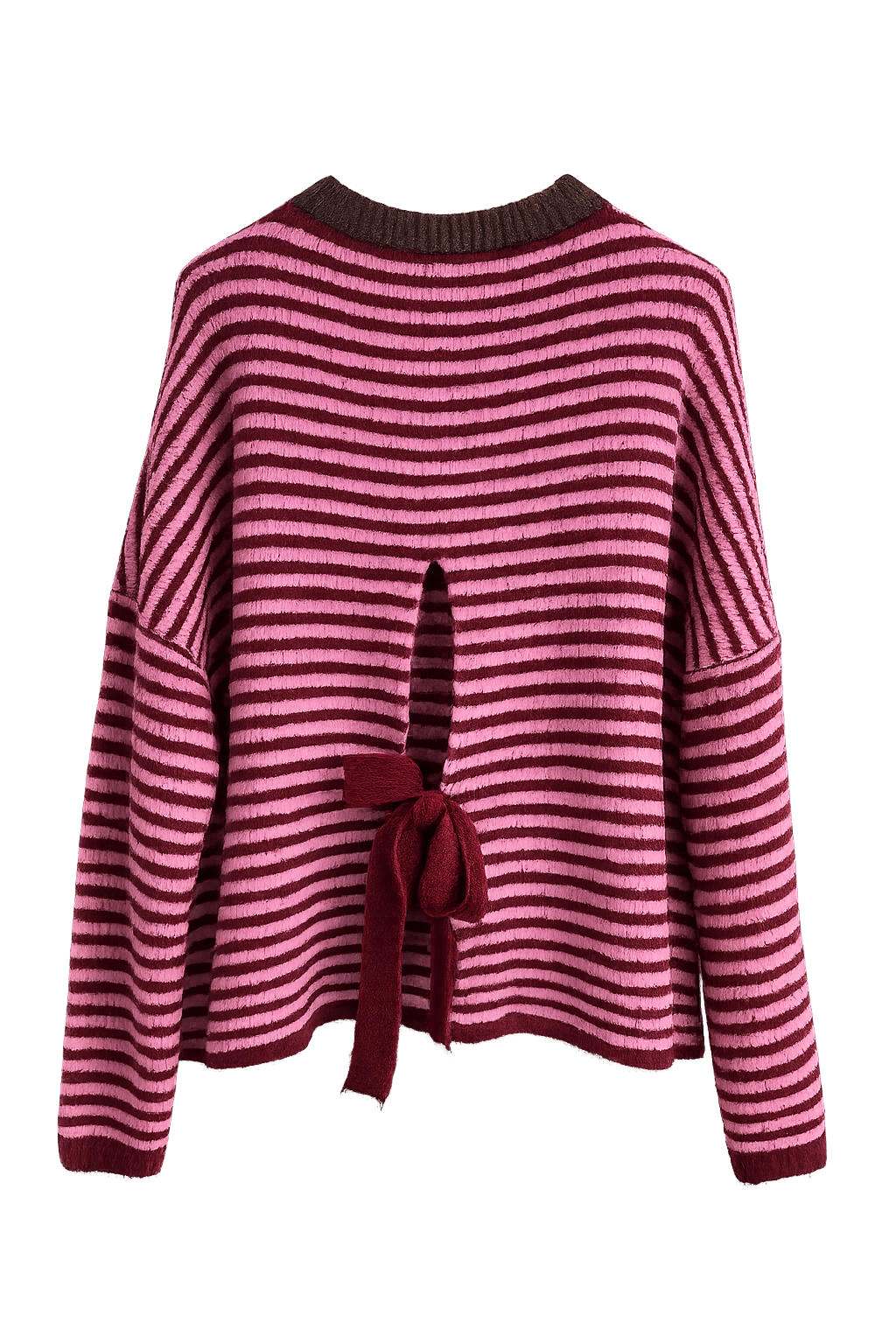 Bow Stripes Pullover