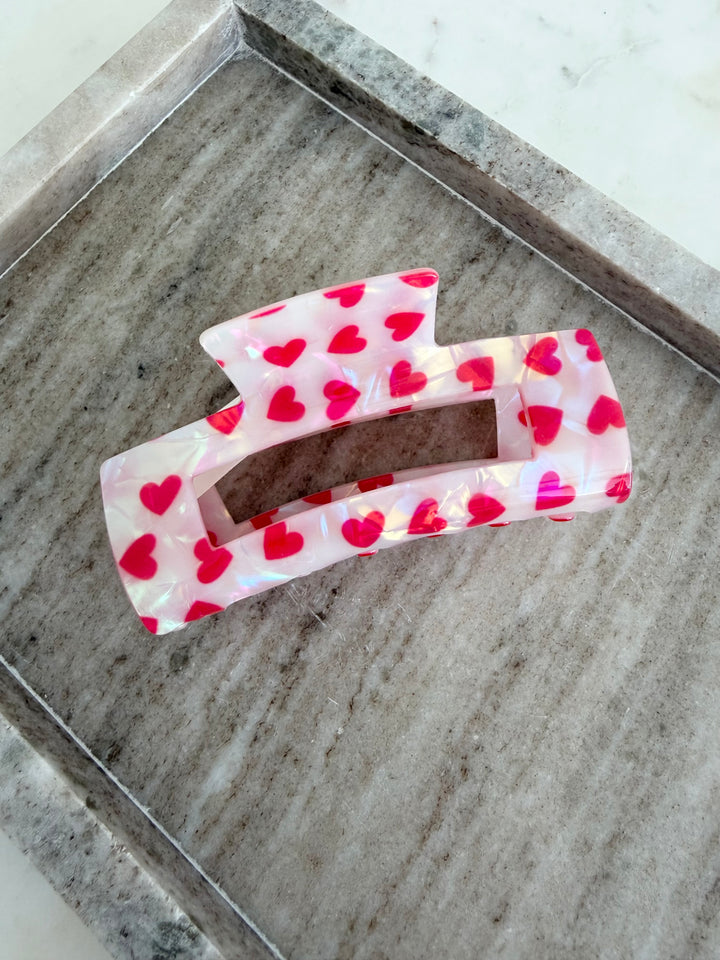 Haarklammer Hearts