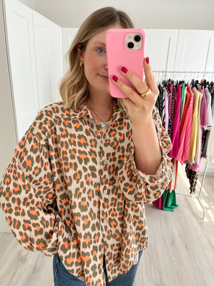 Musselinbluse Leo Love