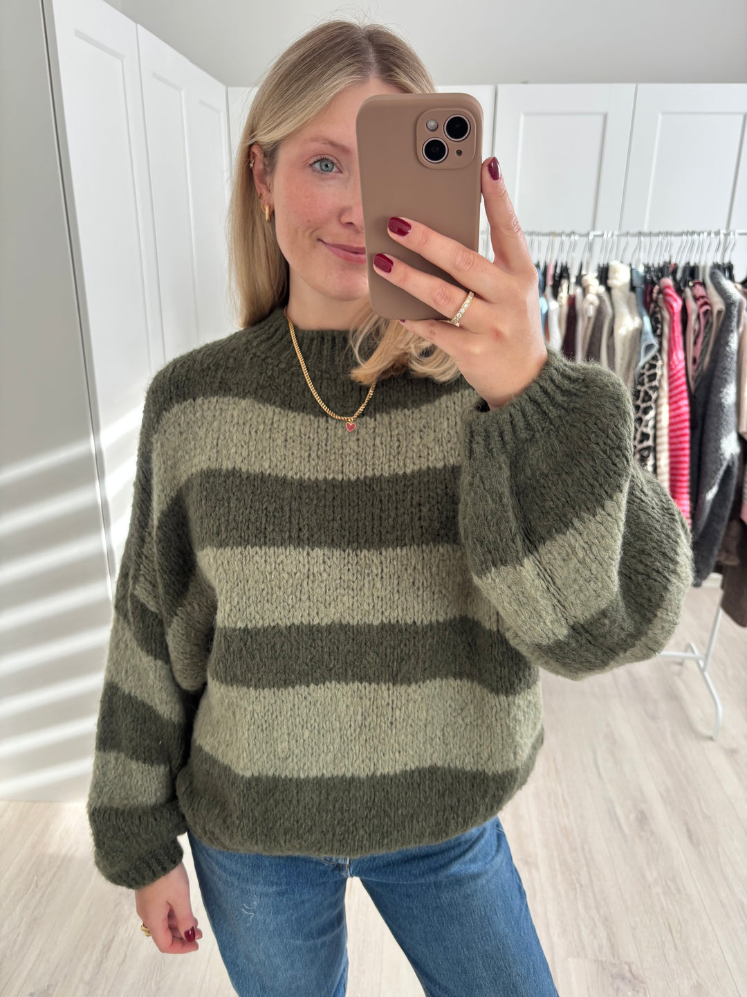 Bold Stripes Pullover