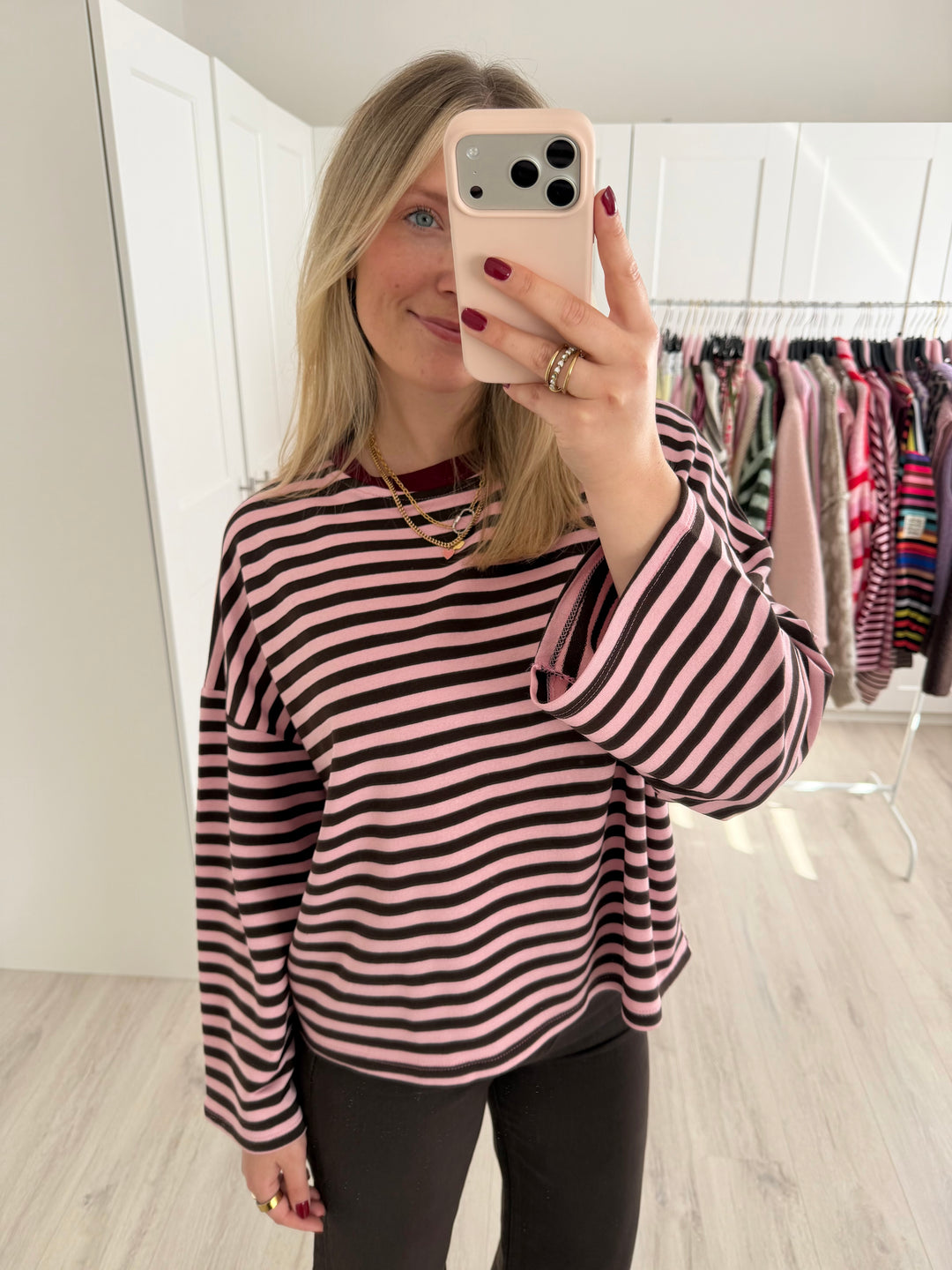 Basic Striped Sweater