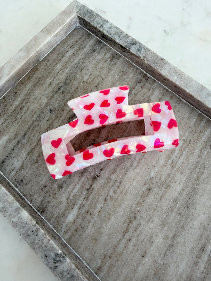 Haarklammer Hearts
