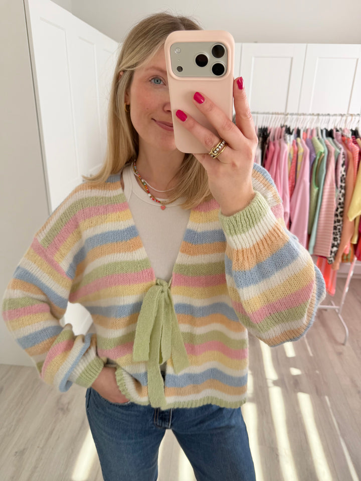 Bow Spring Cardigan