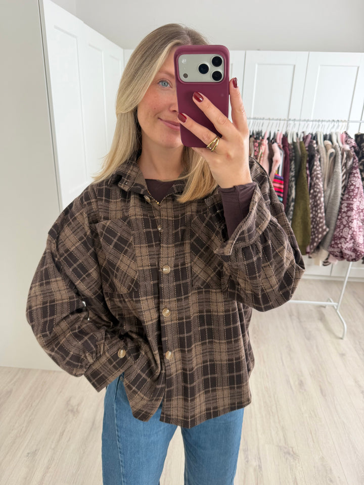 Oversized Flanellhemd