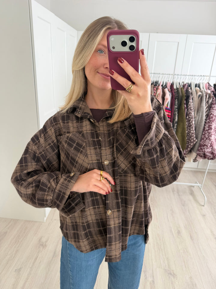 Oversized Flanellhemd