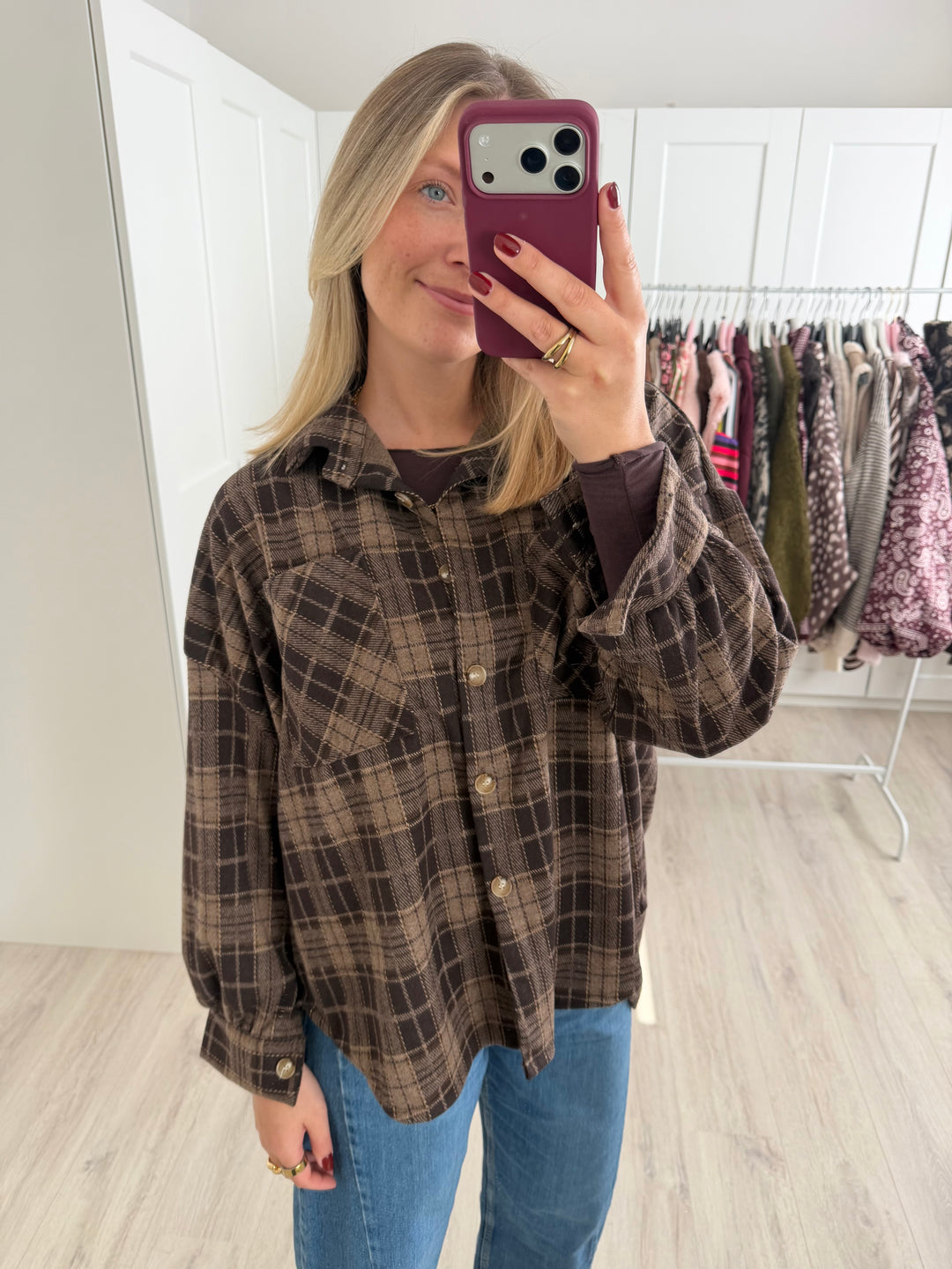 Oversized Flanellhemd