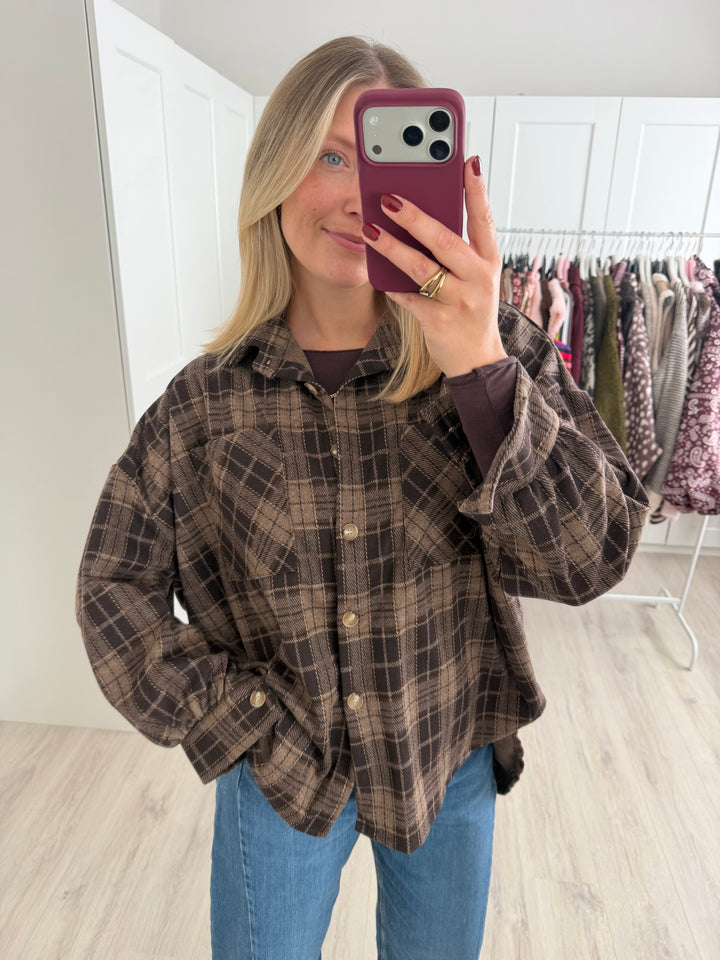 Oversized Flanellhemd