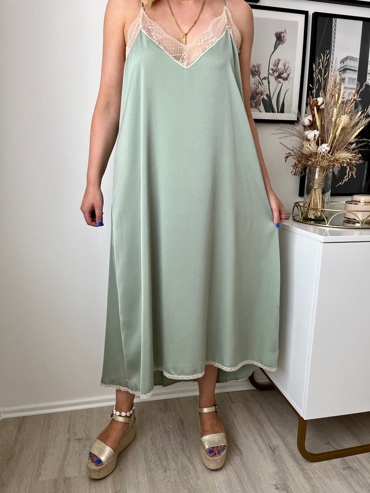 Kleid Dreamy - Salbei