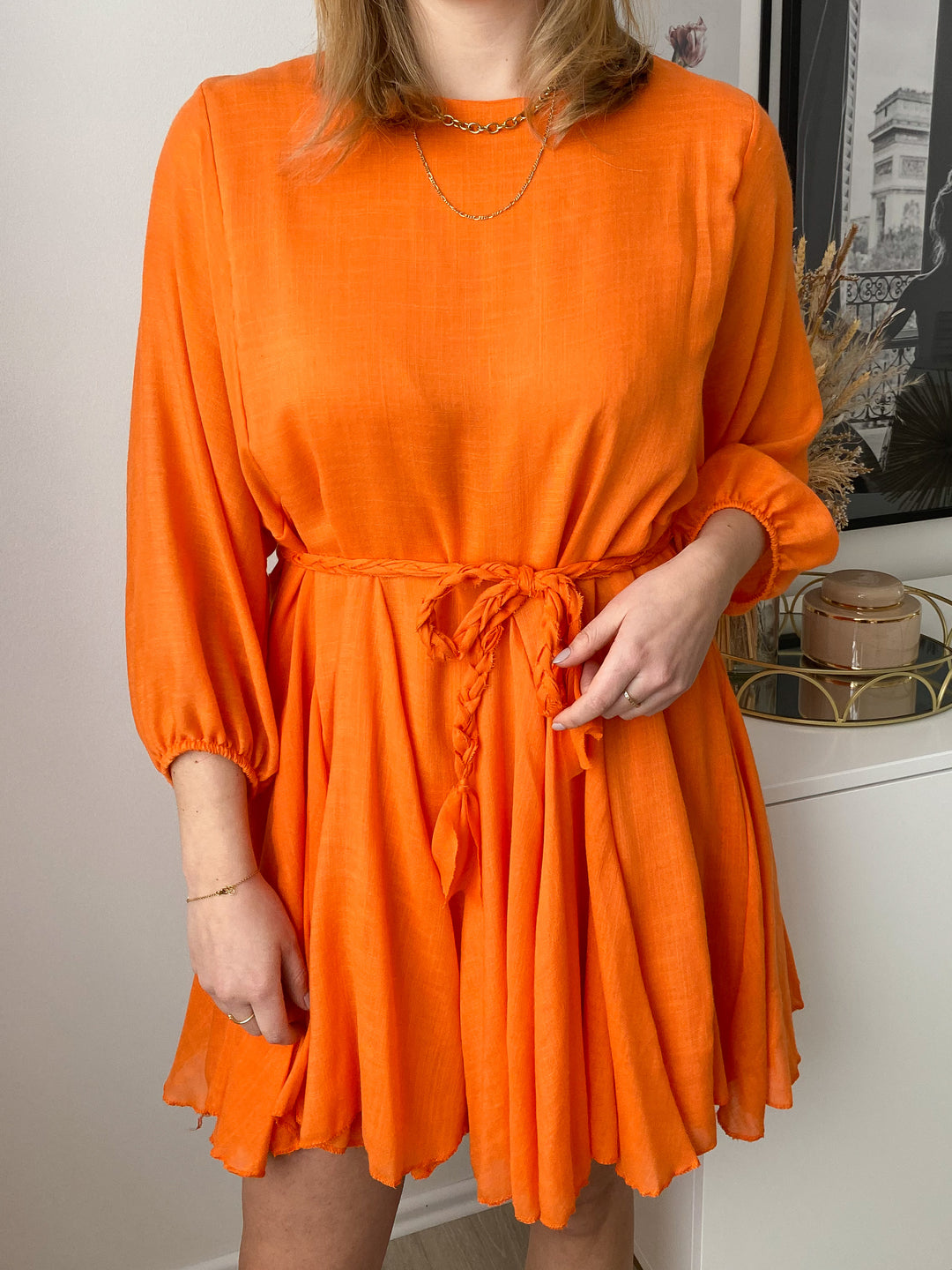 Kleid Vacay Mood - Orange