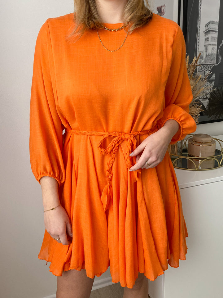 Kleid Vacay Mood - Orange